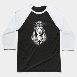 Mary Prayers for the Dying Baseball T-Shirt